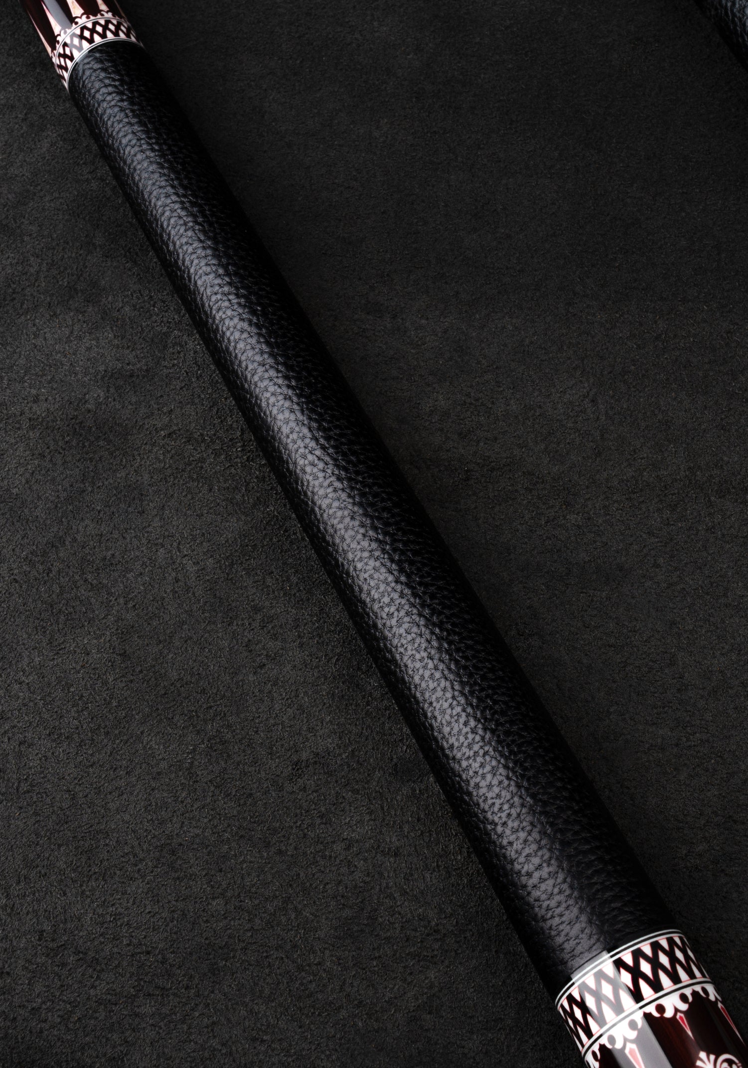 Proviace Carbon Pool Cue, Hard Maple Cue Butt, Genuine Leather Wrap