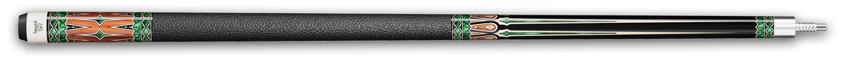 Iguarous Carbon Pool Cue, Hard Maple Cue Butt, Genuine Leather Wrap