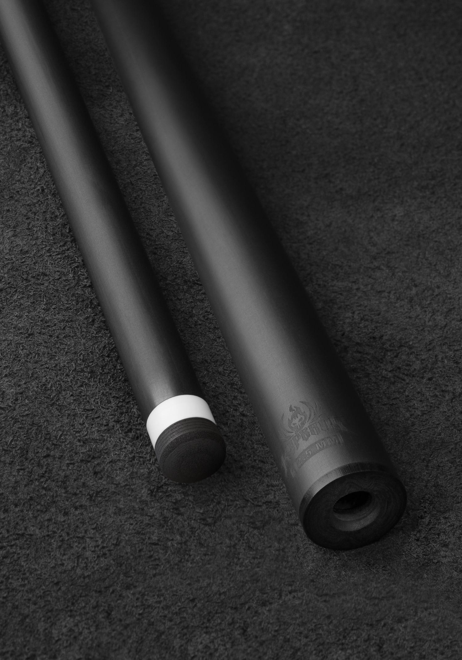 Proviace Carbon Pool Cue, Hard Maple Cue Butt, Genuine Leather Wrap
